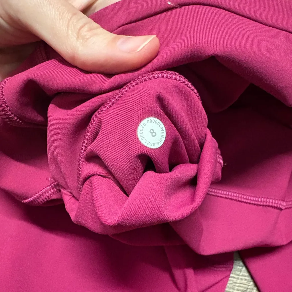 Lululemon Swift Speed High Rise Crop Leggings Size 8 - Image 3