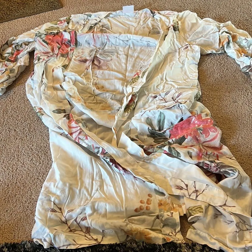 Plum pretty sugar small robe White - Image 2