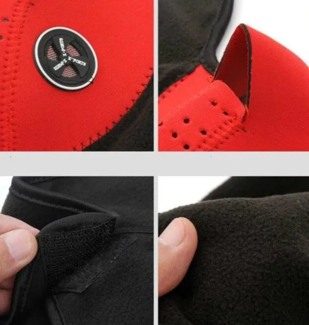 Fashion Outdoor Windproof Protective Face Mask Red - Image 7