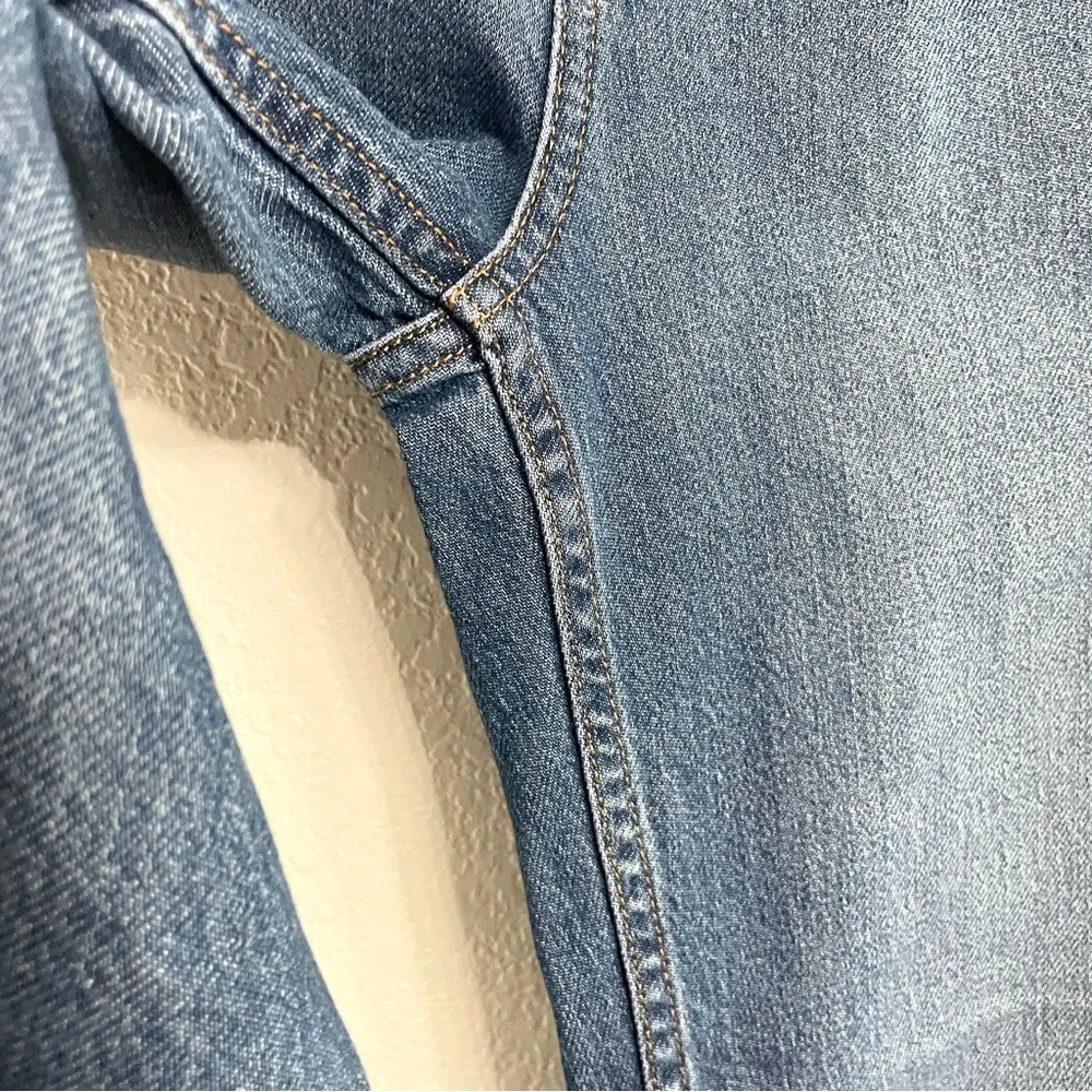 NWOT Outerknown Womens Jeans Denim Blue S.E.A. Liberty Straight Size 27 - Image 8