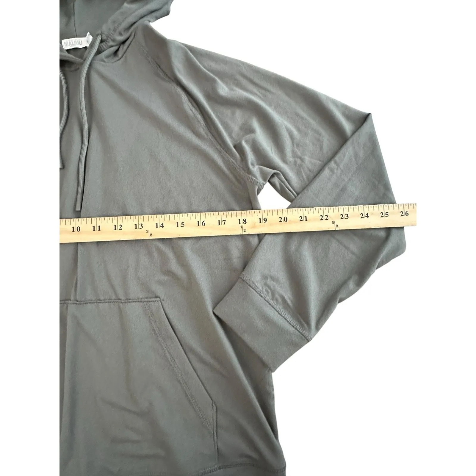 Barefoot Dreams Malibu Collection Brushed Luxe Lounge Small Hoodie Soft #QR14-5 - Image 4