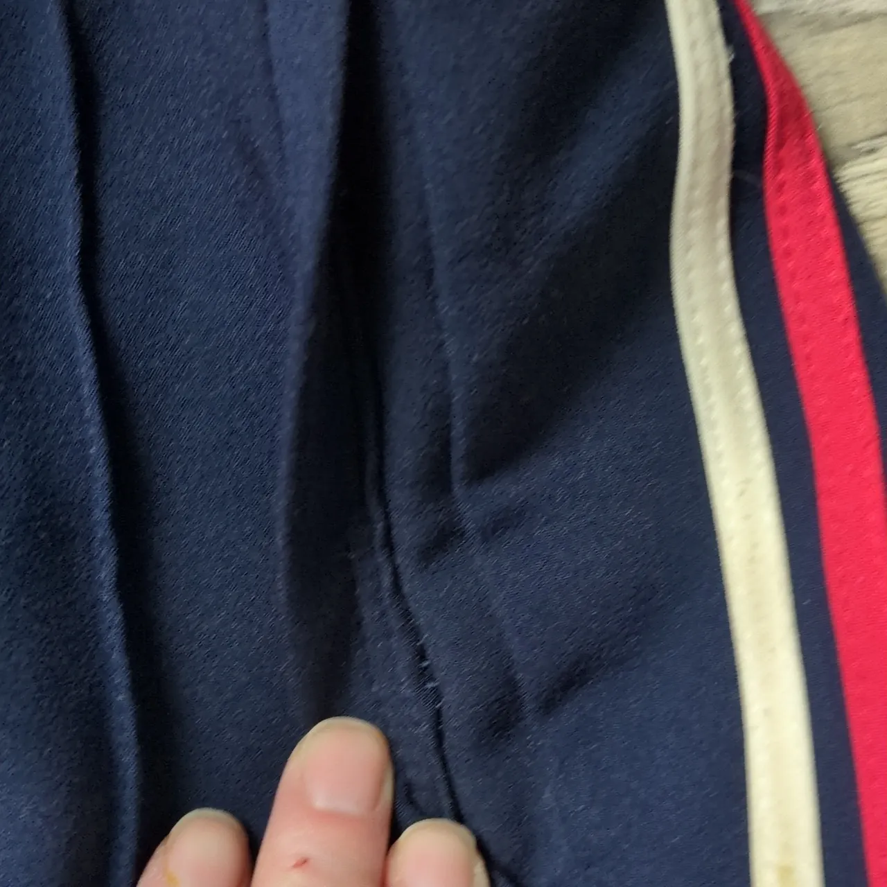 Zara Red White And Blue Trousers Size XS - Image 4