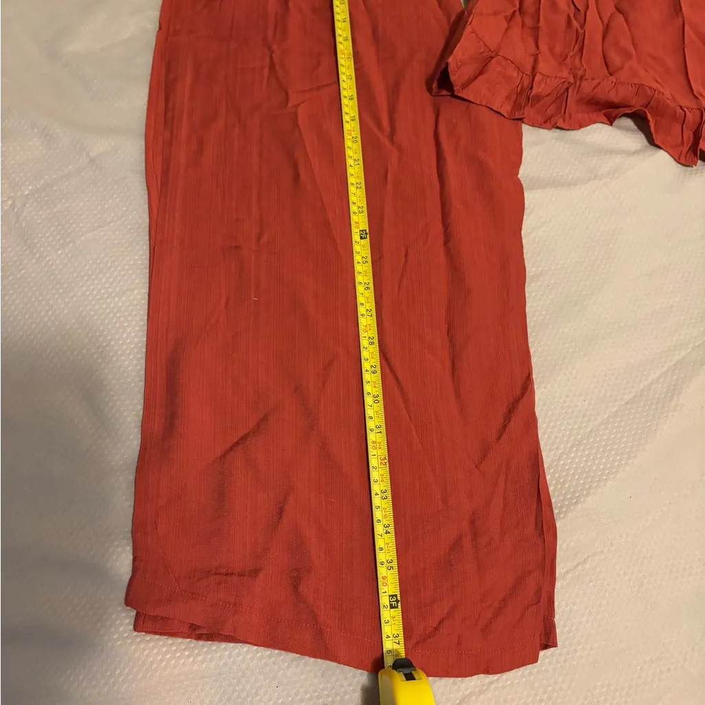 SHEIN Terracotta Sleeveless Jumpsuit - Image 6