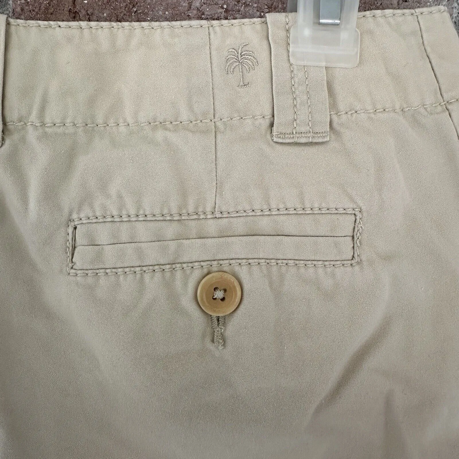 Lilly Pulitzer Khaki Chino Capri Pants Size 2 - Image 7