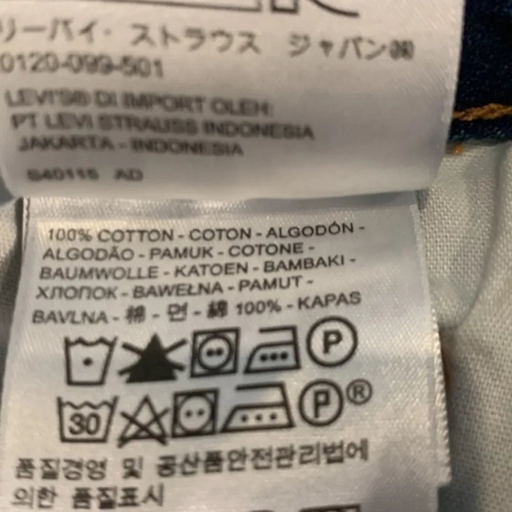 Levi’s 501 selvedge White Oak Cone denim raw hem button fly shorts 29 - Image 13