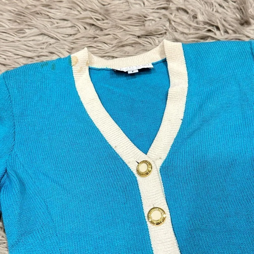 Vintage St. John Sportswear sweater petite damaged - Image 2
