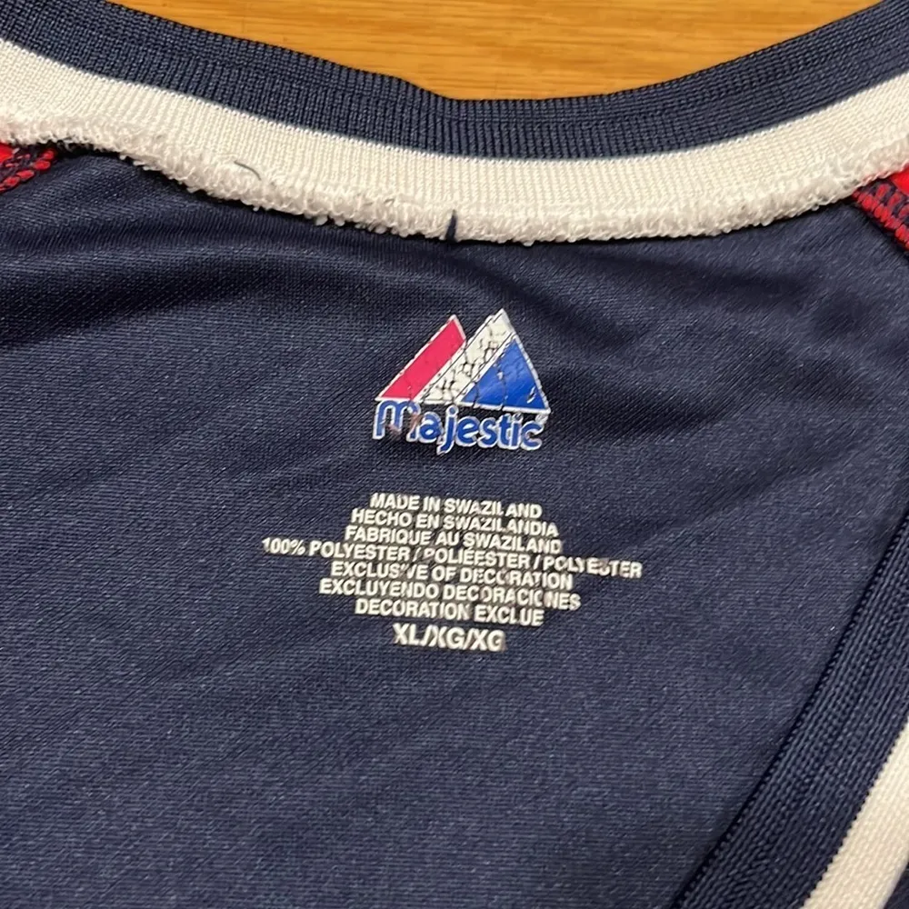 MAJESTIC women’s vneck short sleeve Boston Red Sox shirt size xlarge . - Image 2