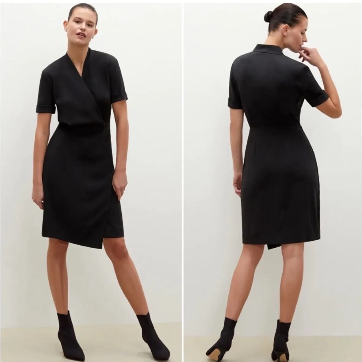 NEW MM Lafleur‎ Tory 5.0 Black Crepe Dress Size 16 - Image 2