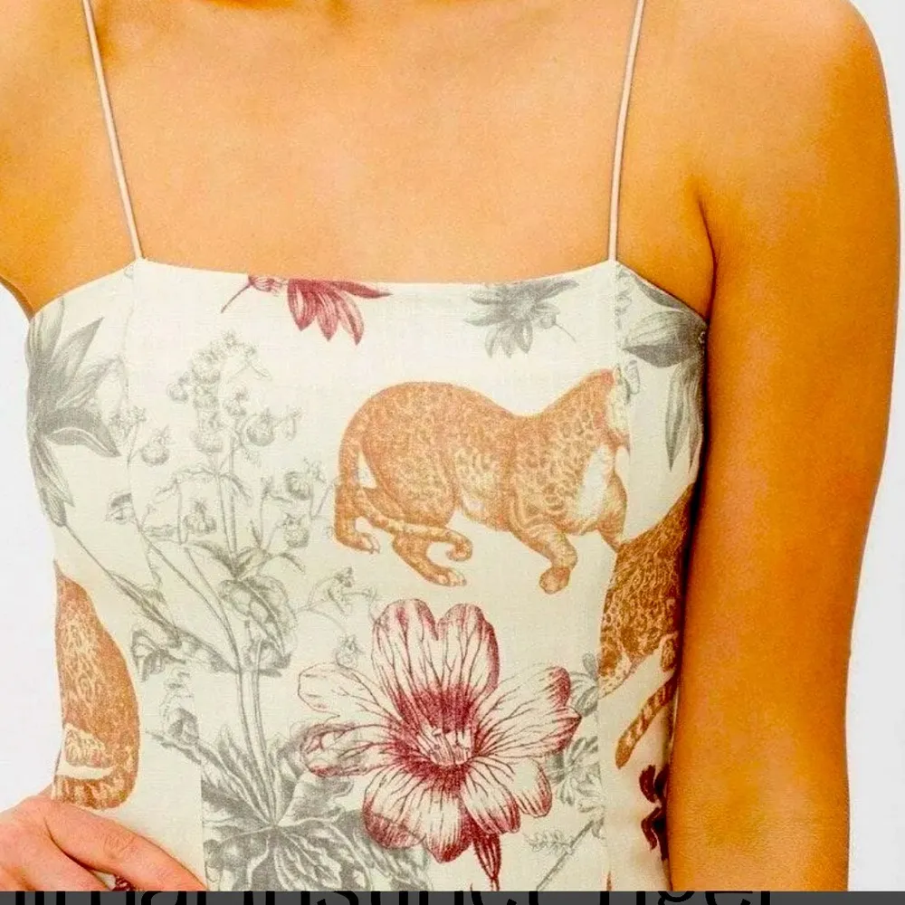 Charlie Holiday Animal Instinct Tiger Dress Size 10” - Image 6