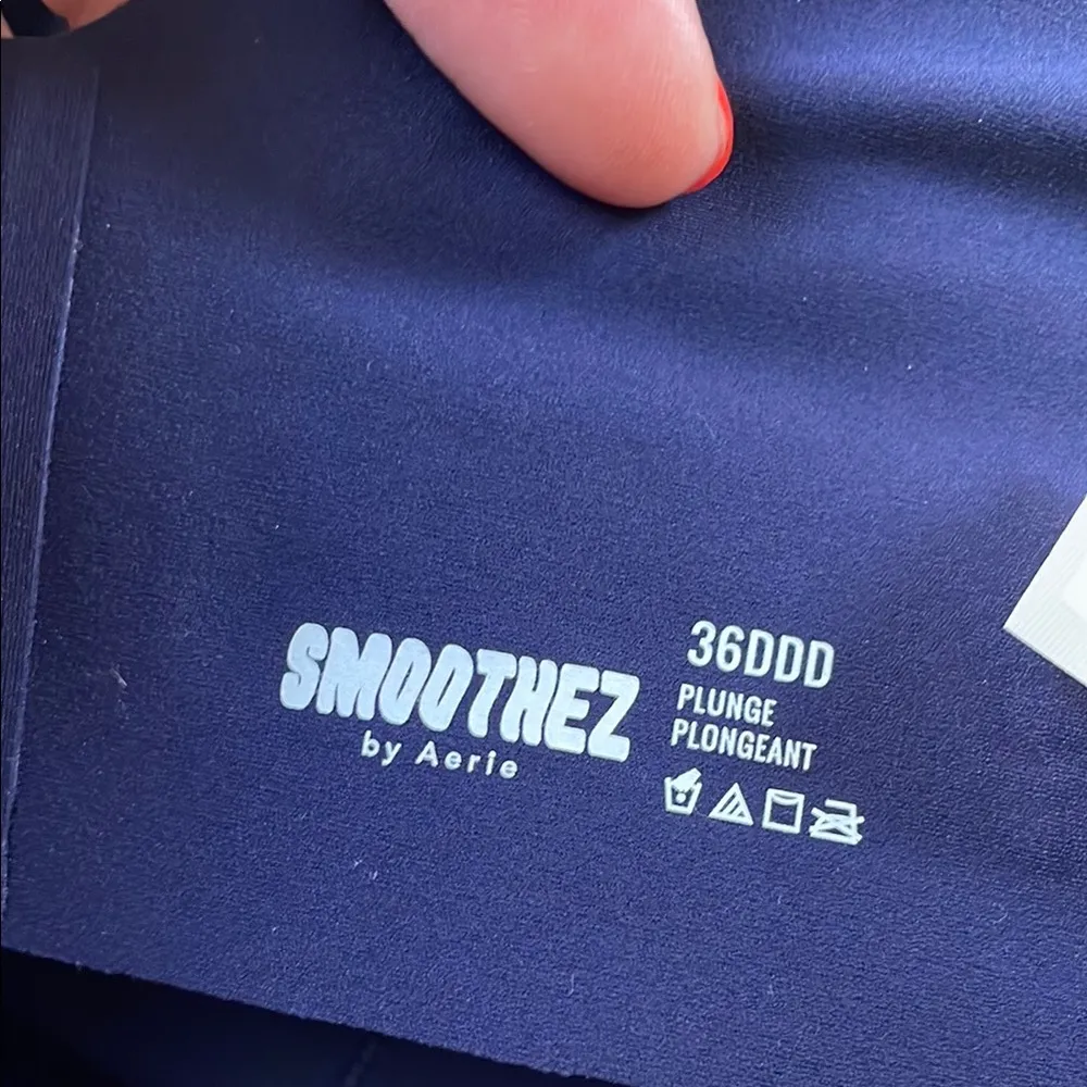 Aerie Blue Full-Coverage Bra with Molded Cups - Image 5