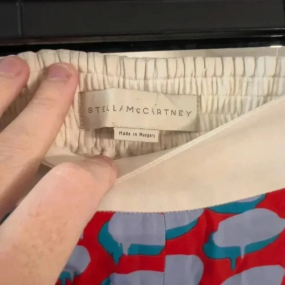 Stella McCartney Red and Black Size 38 - Image 4