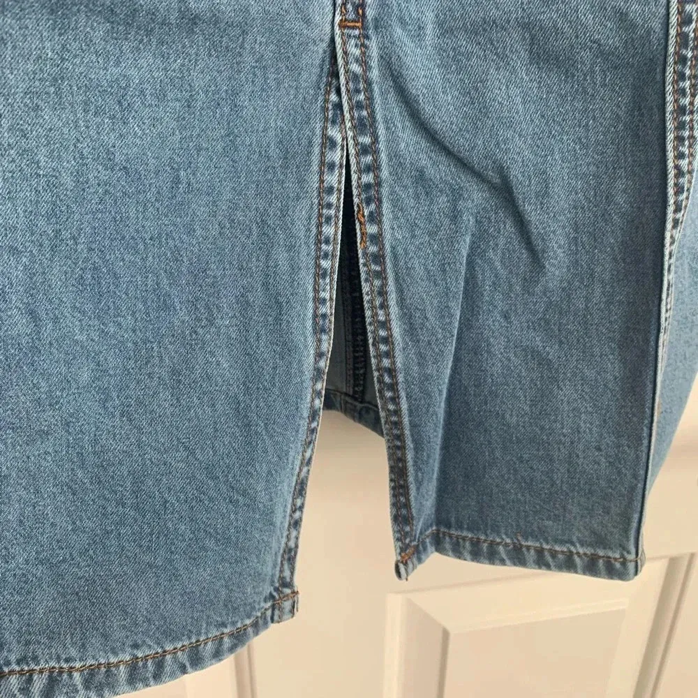 Kut From The Cloth Button Front Denim Mini Dress - Size 10‎ - NWT - Image 7