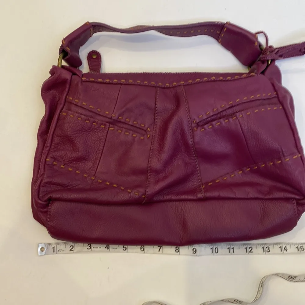 Joe’s Jeans Berry Satchel/Purse Shoulder Strap Leather Multi-Pocket - Image 8
