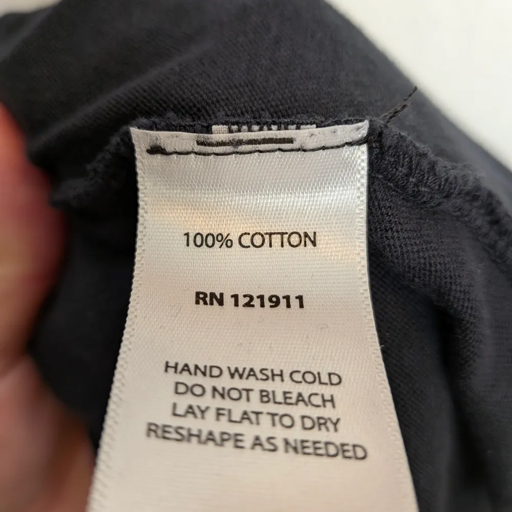 LNA Charcoal V-Neck Short Sleeve Tee Size Small - Image 5