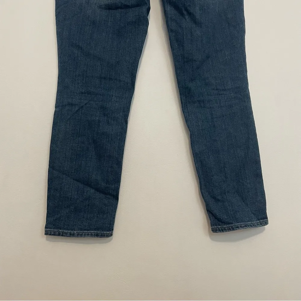 DKNY JEANS Soho Skinny Crop Jean Medium Wash Distressed Cropped Ankle Length ish - Image 13