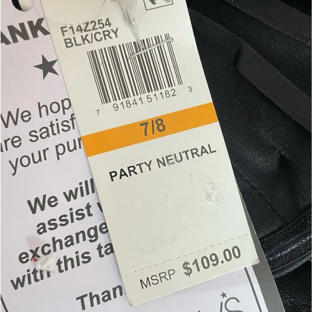 B DARLIN Juniors' Strapless Embellished-Waist Tulle Dress Black Sz 7/8 - Image 8