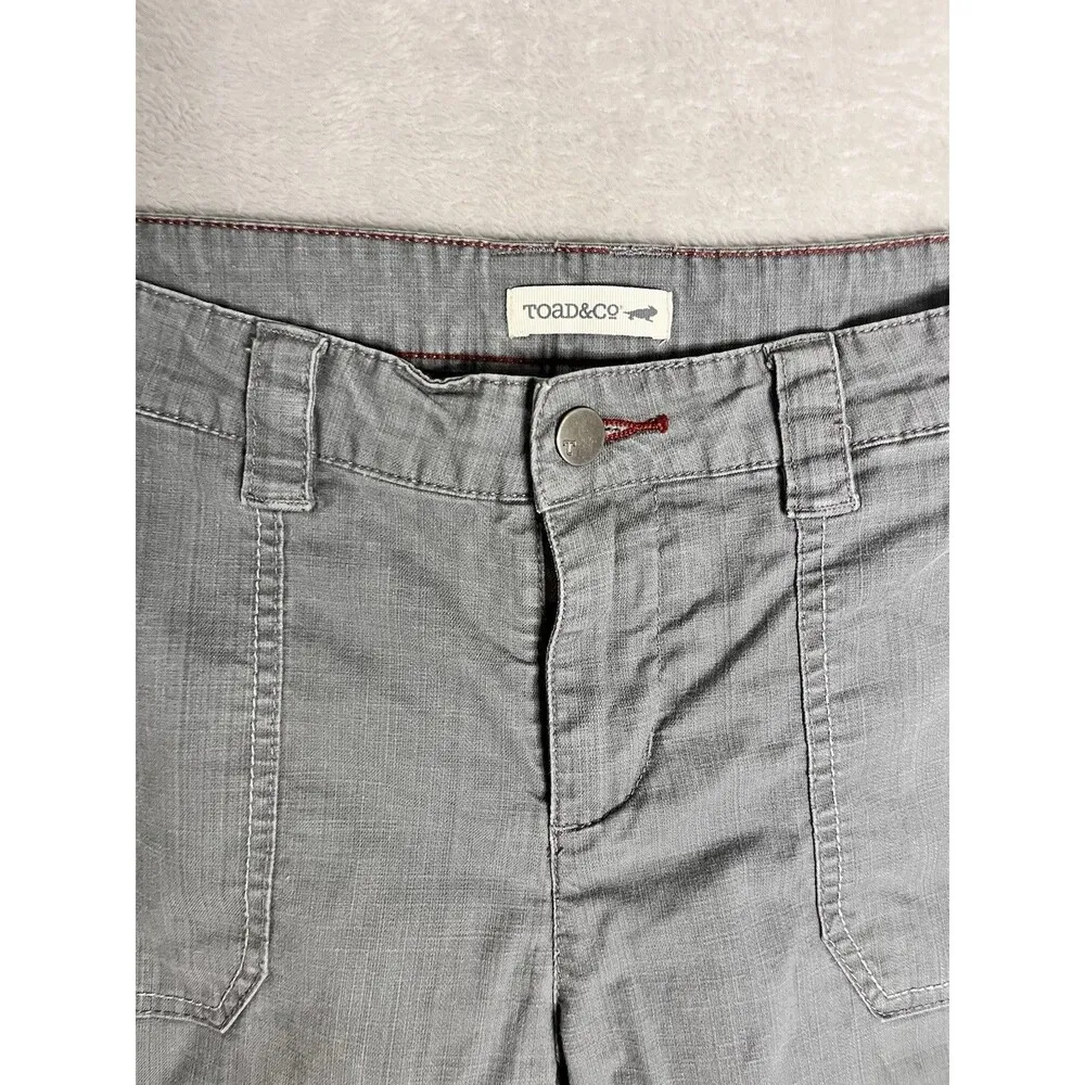 Toad & Co Touchstone Camp Shorts Womens Size 10 Gorpcore Modest Outdoors - Image 2