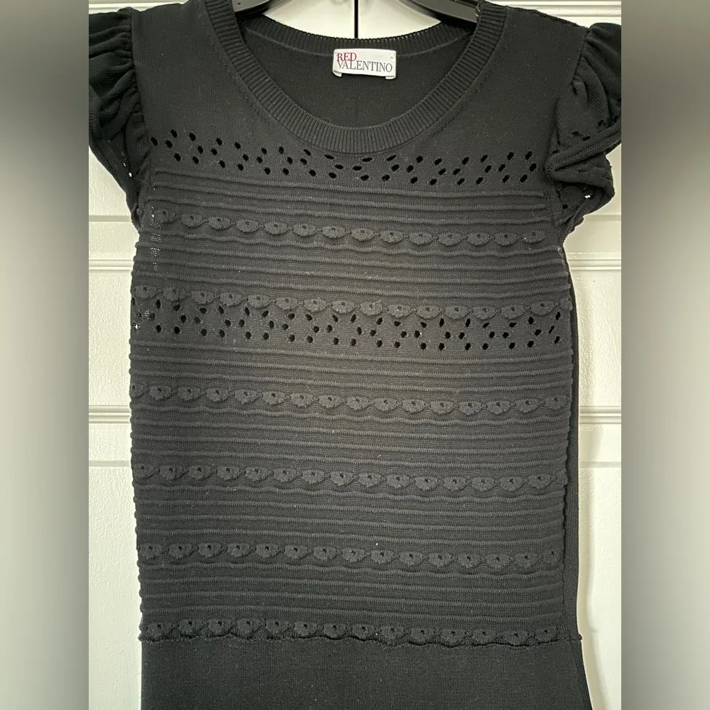 Red Valentino Black Dress Size XS - Image 3