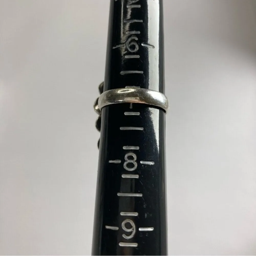 RED Tiger’s Eye Genuine Stone 925 Sterling Silver Ring Brown - Image 6