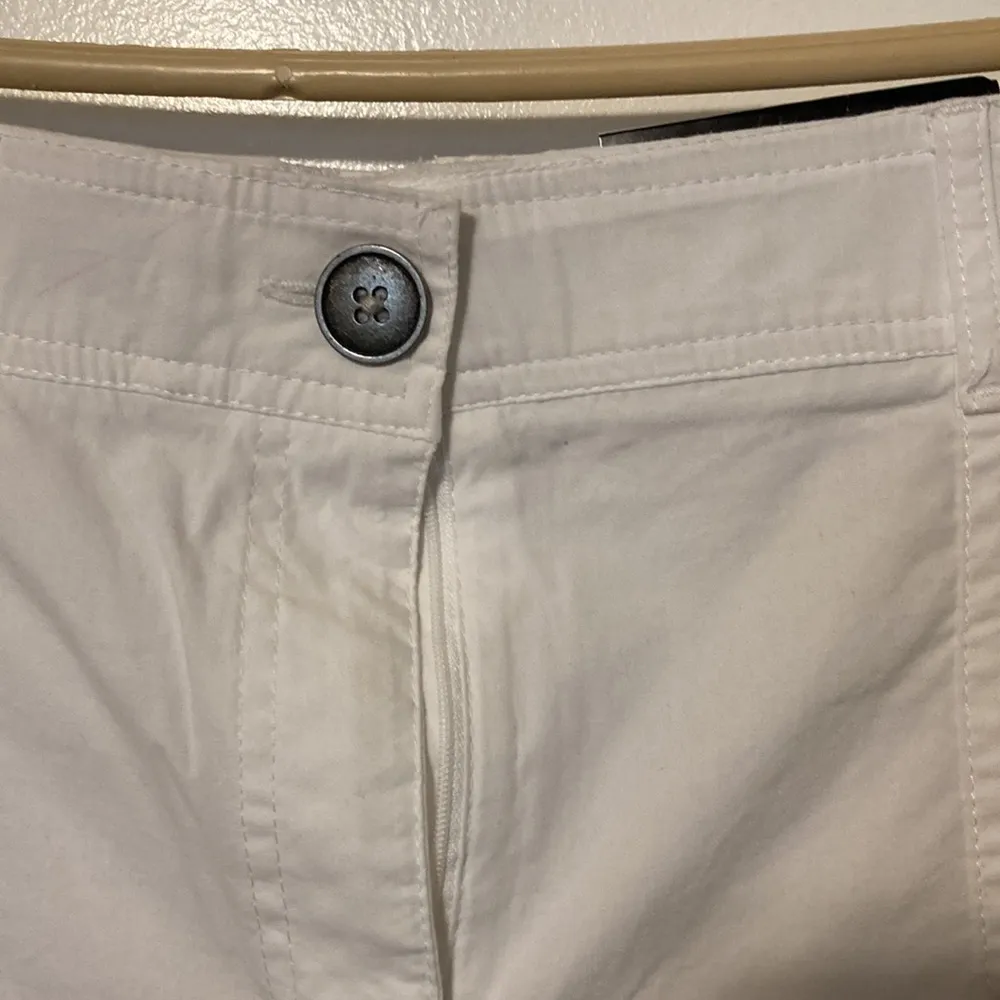 Kim Rogers Casual White No Gap Waist Band Shorts Women’s Size 10 NWT - Image 4