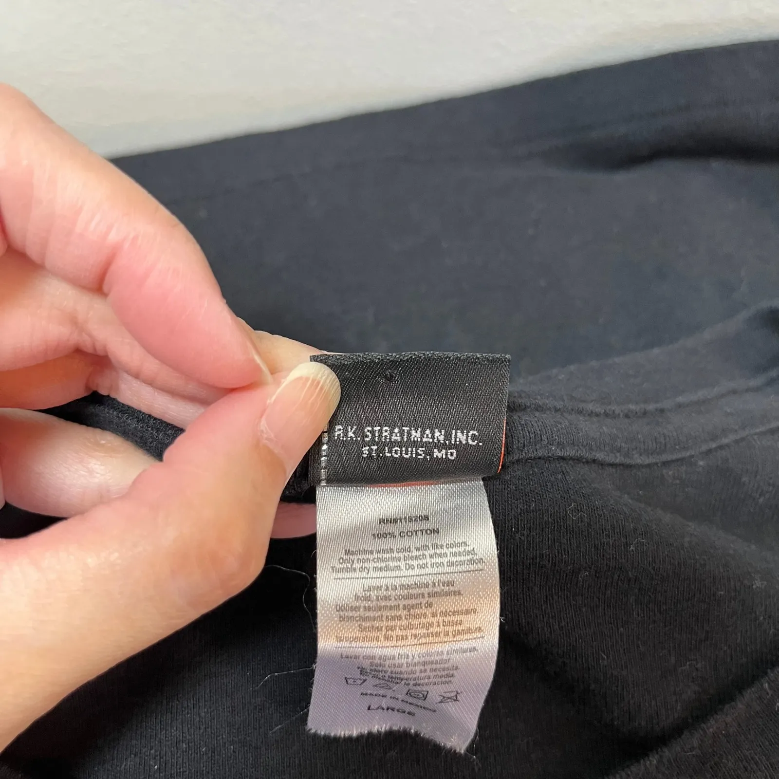 Harley Davidson Skull Wings Long Sleeve Tee Shirt Yellowstone Bozeman Size Large Black - Image 8