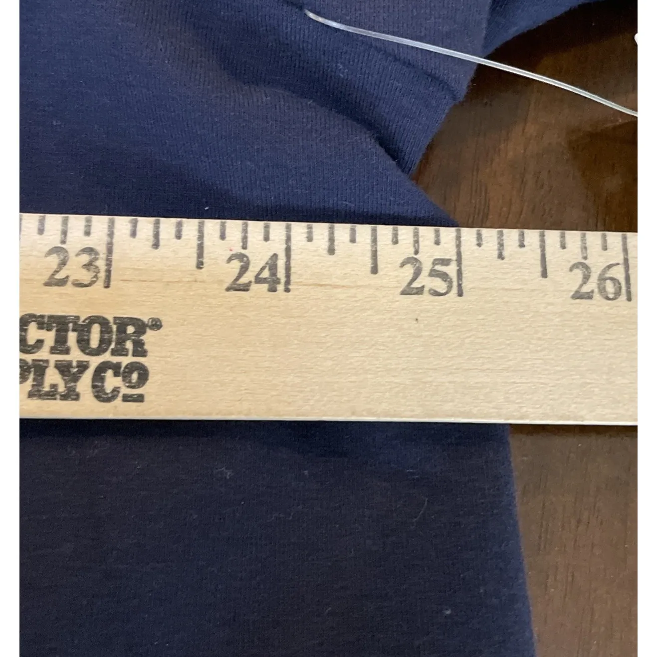 Chicos Womens 4 US XXL Navy‎ Blue Floral Knit Top Pleat Back NEW Preppy Beach - Image 3