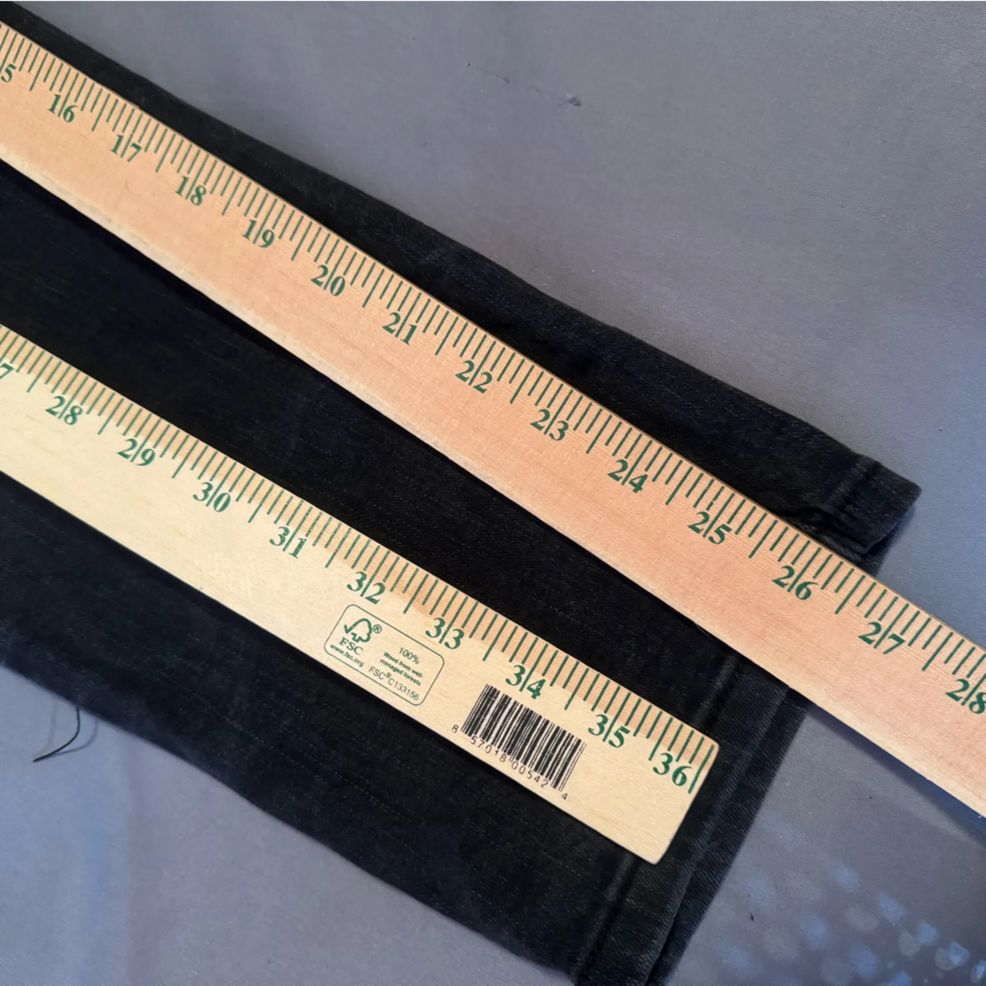 Judy blue boyfriend fit black‎ jeans women’s size 11/31 straight leg - Image 7