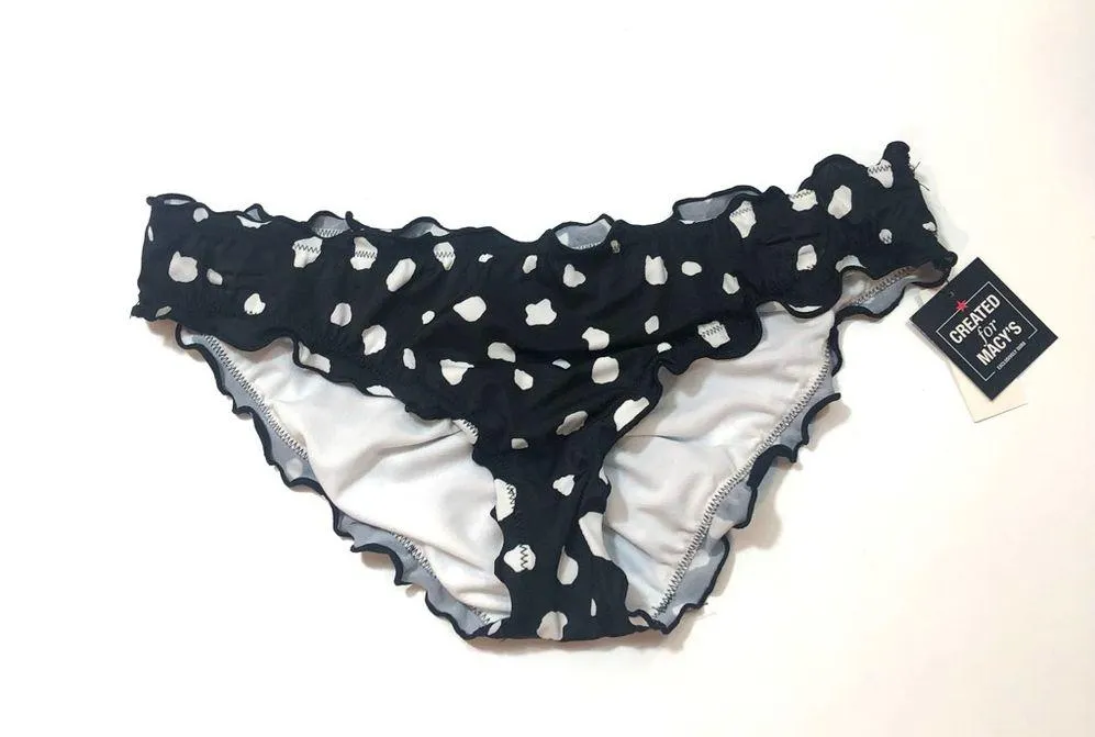 Sundazed COW Spots Mermaid Cheeky Swim Bottom Size L - Image 4