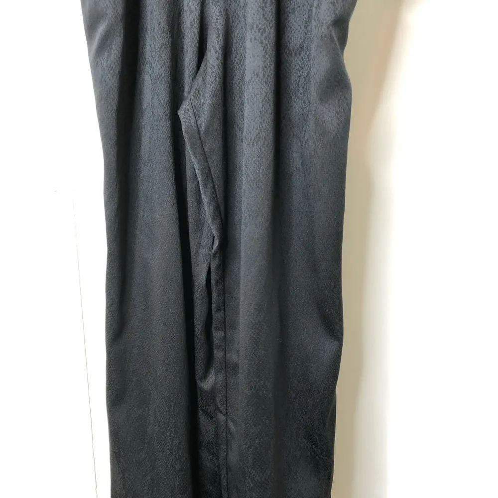 attention Black Jumpsuit with adjustable Straps (Snake Print) - Image 6