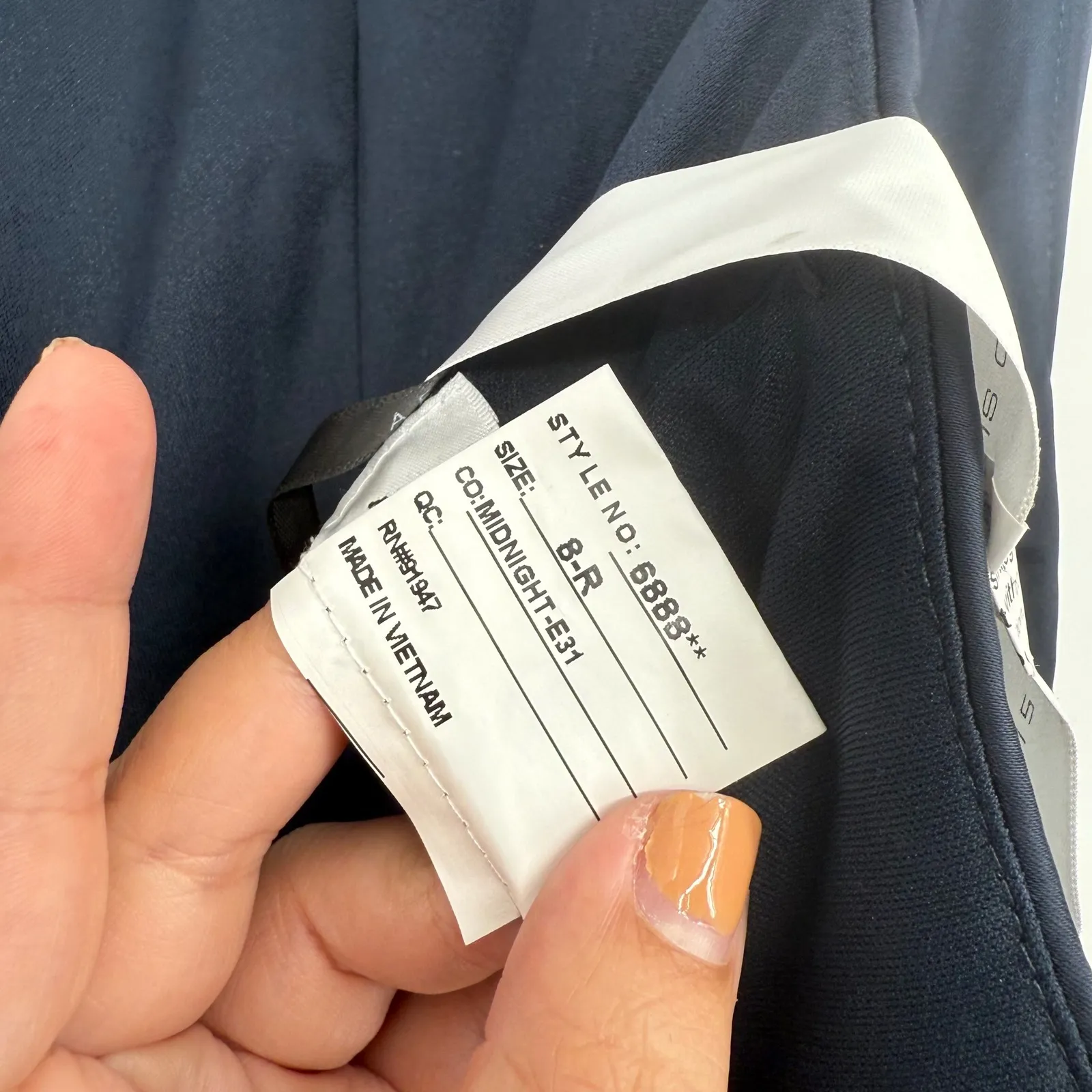 After Six Strapless Topstitched Corset Satin Maxi Dress With Draped Skirt Size 8 - Image 7