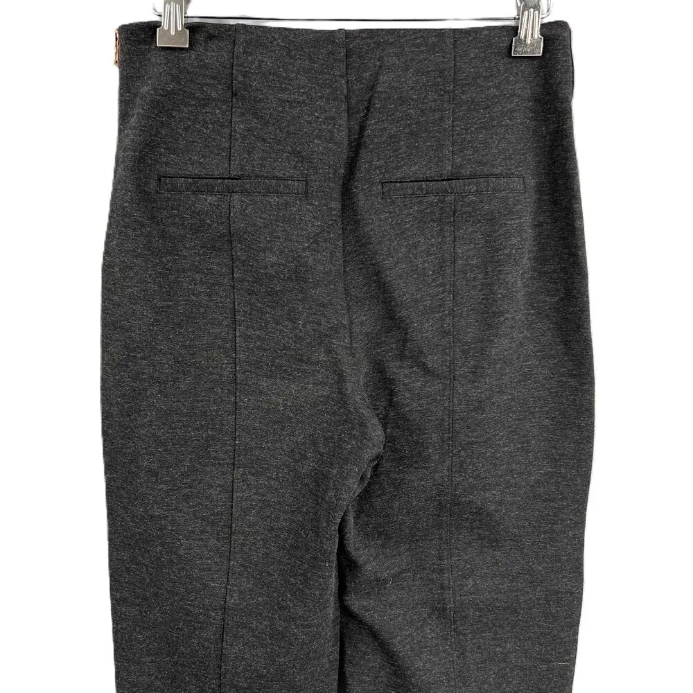 Kit And Ace Gray Pant High Waist Straight Leg Ponte Knit Womens Size 4 - Image 4