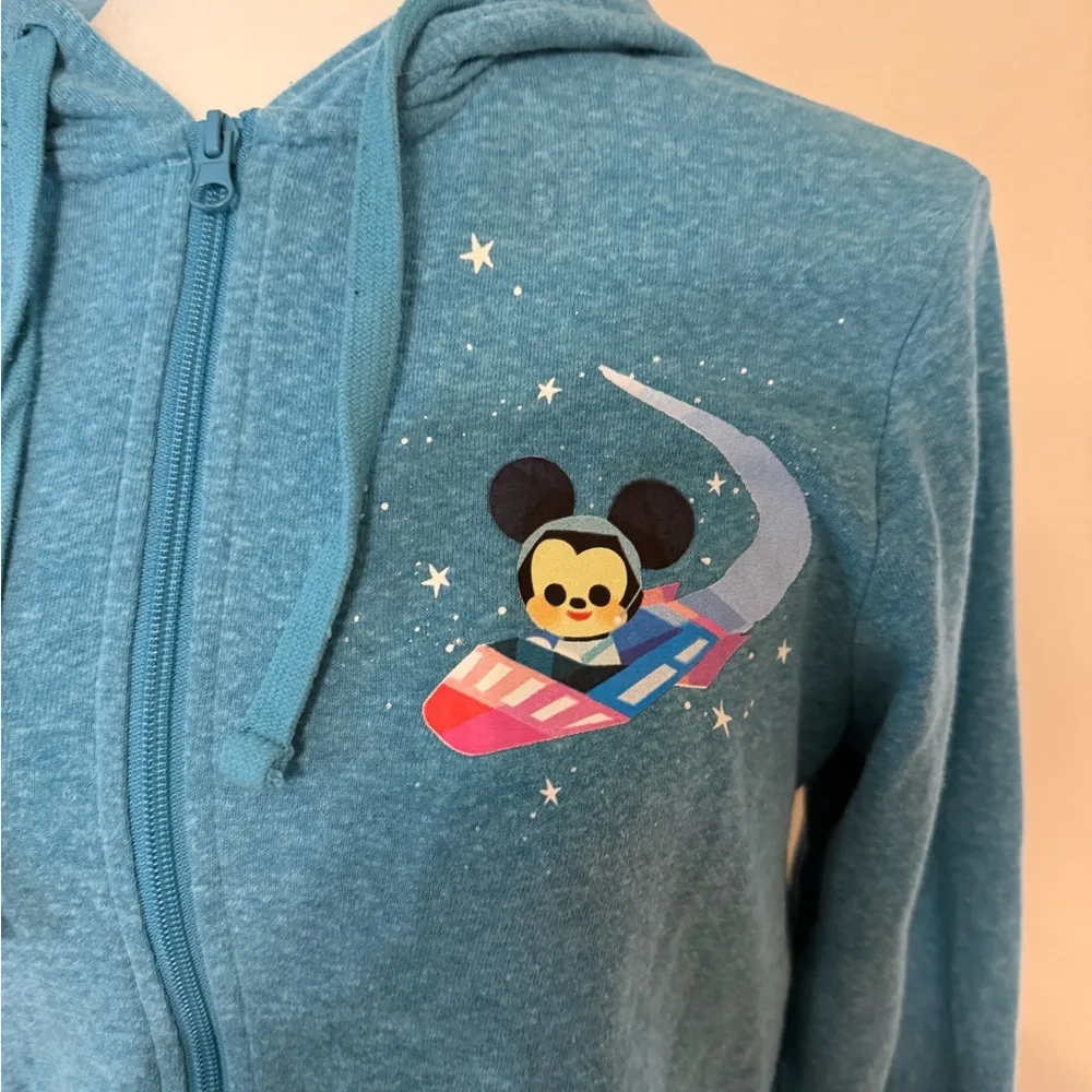 Disney Parks Joey Chou Castle Minnie & Mickey Hoodie Ladies Stitch Dumbo Medium - Image 2