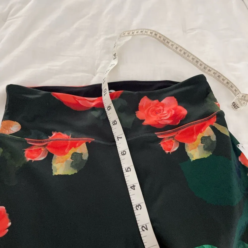 Noli Floral Patterned Striped Leggings - Image 3