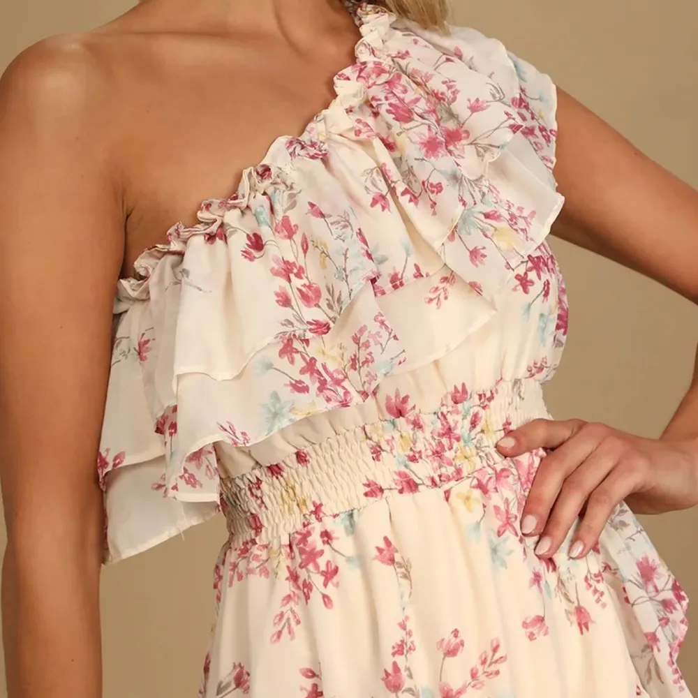 Lulus | All Sweet One Shoulder Dress - Image 6