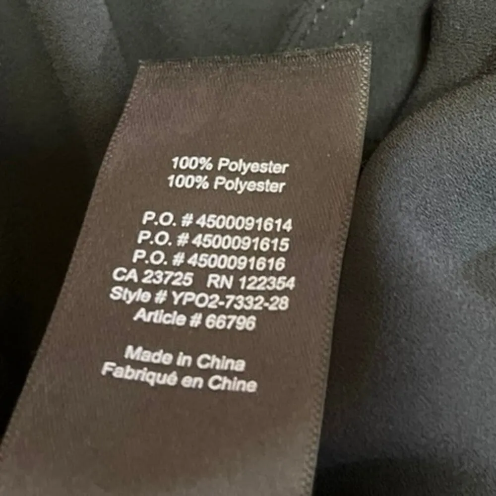 Aritzia Sunday Best Black Zipper High Waist Straight A-line Mini Skirt Size S - Image 5