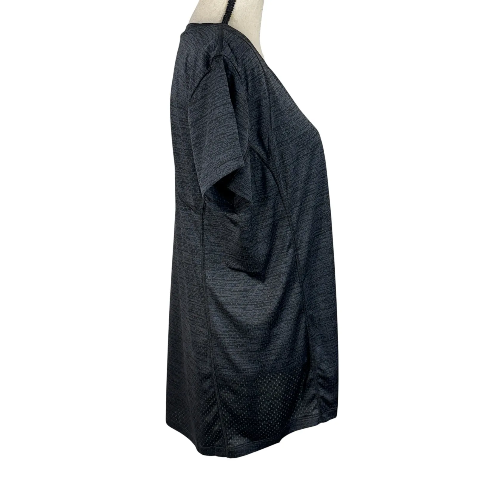 Ariat Rebar Large Evolve T-Shirt Top Short Sleeve V-Neck Stretch Pocket Womens - Image 5