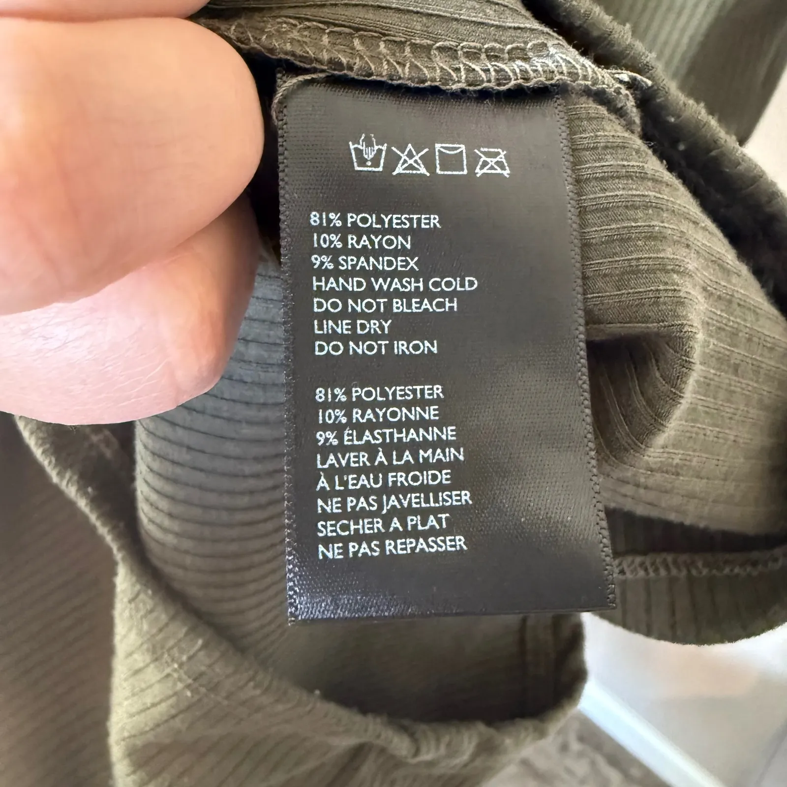 Urban Outfitters Gwen Olive Green‎ Collared Long Sleeve Cutout Mini Dress Size M - Image 5