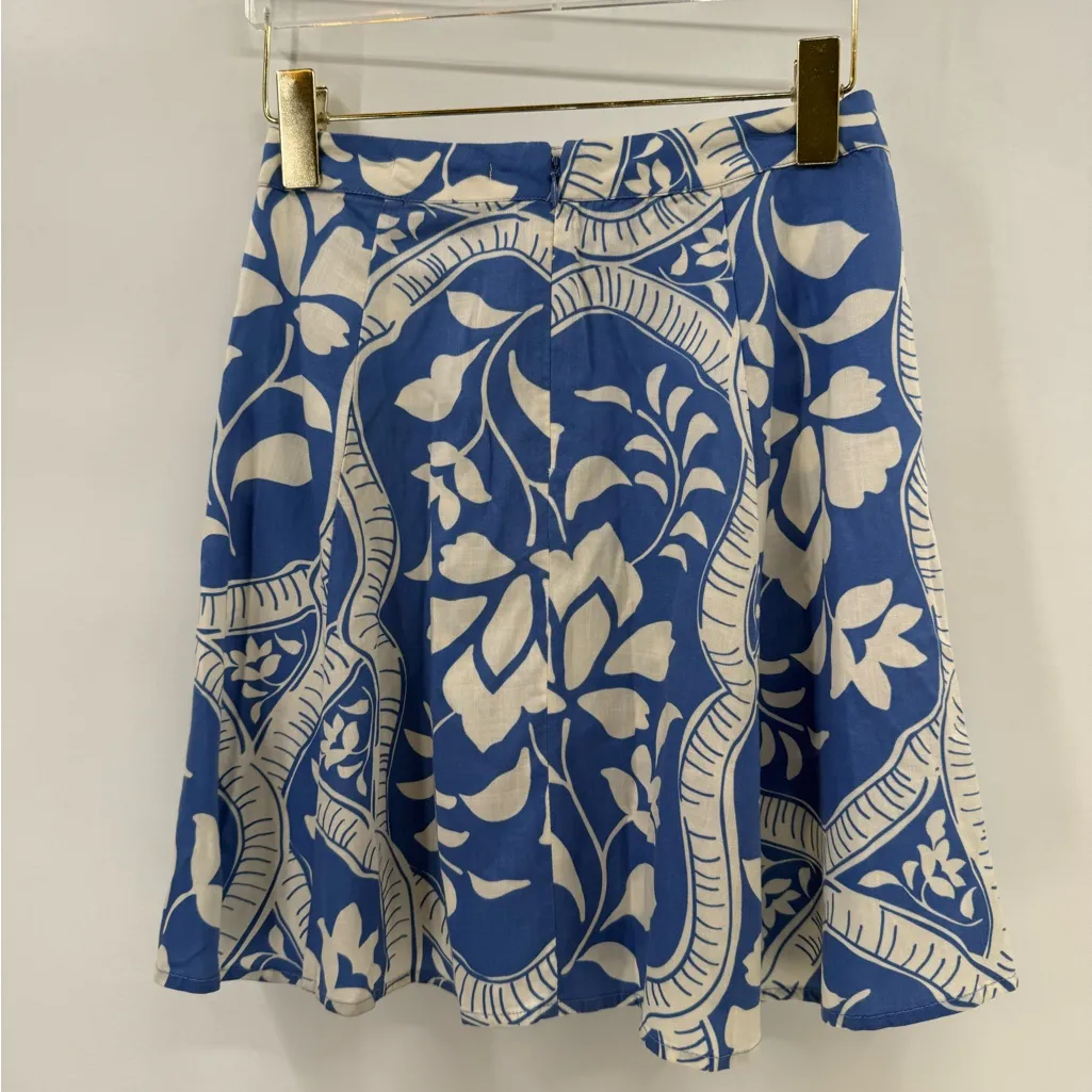 Marine Layer Bonnie mini skirt Blue and white A-Line Skirt 2 NWT - Image 2