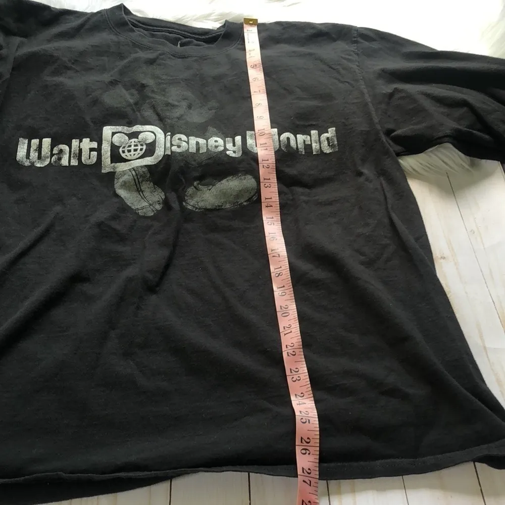 Walt Disney World long sleeve black tee size L Size L - Image 5