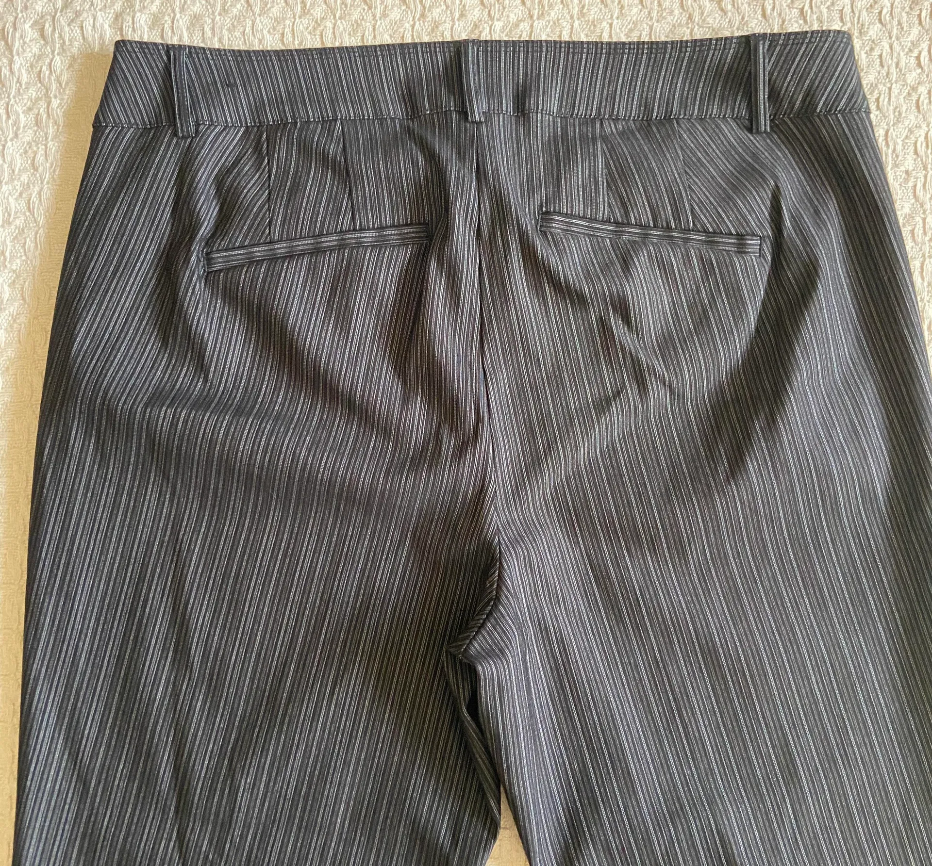 Womens stretch boot striped pants size 18 - Image 8