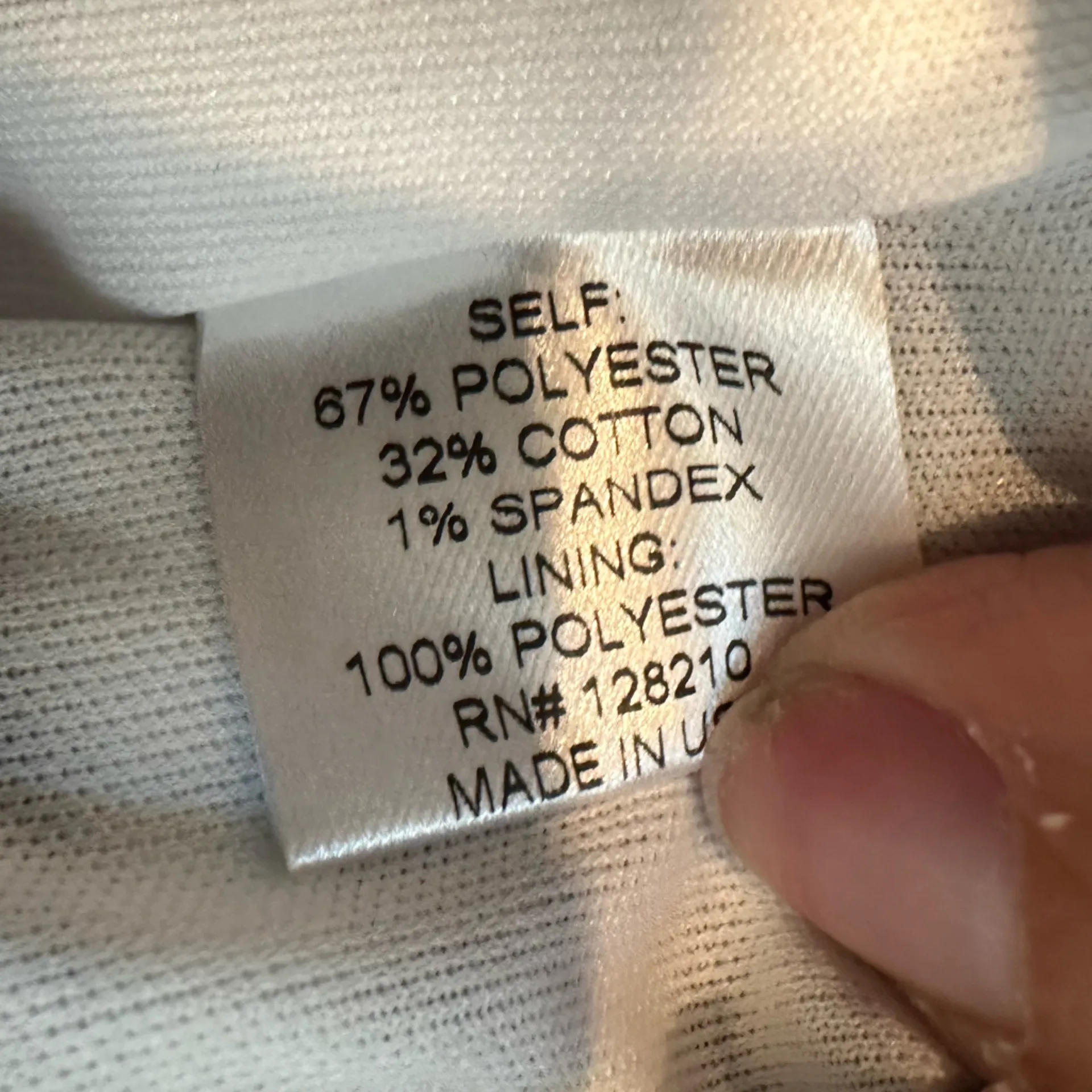 Elizabeth McKay Dark Navy Stipe Nautical Preppy Retro Mini Dress Size 2 XS White - Image 9