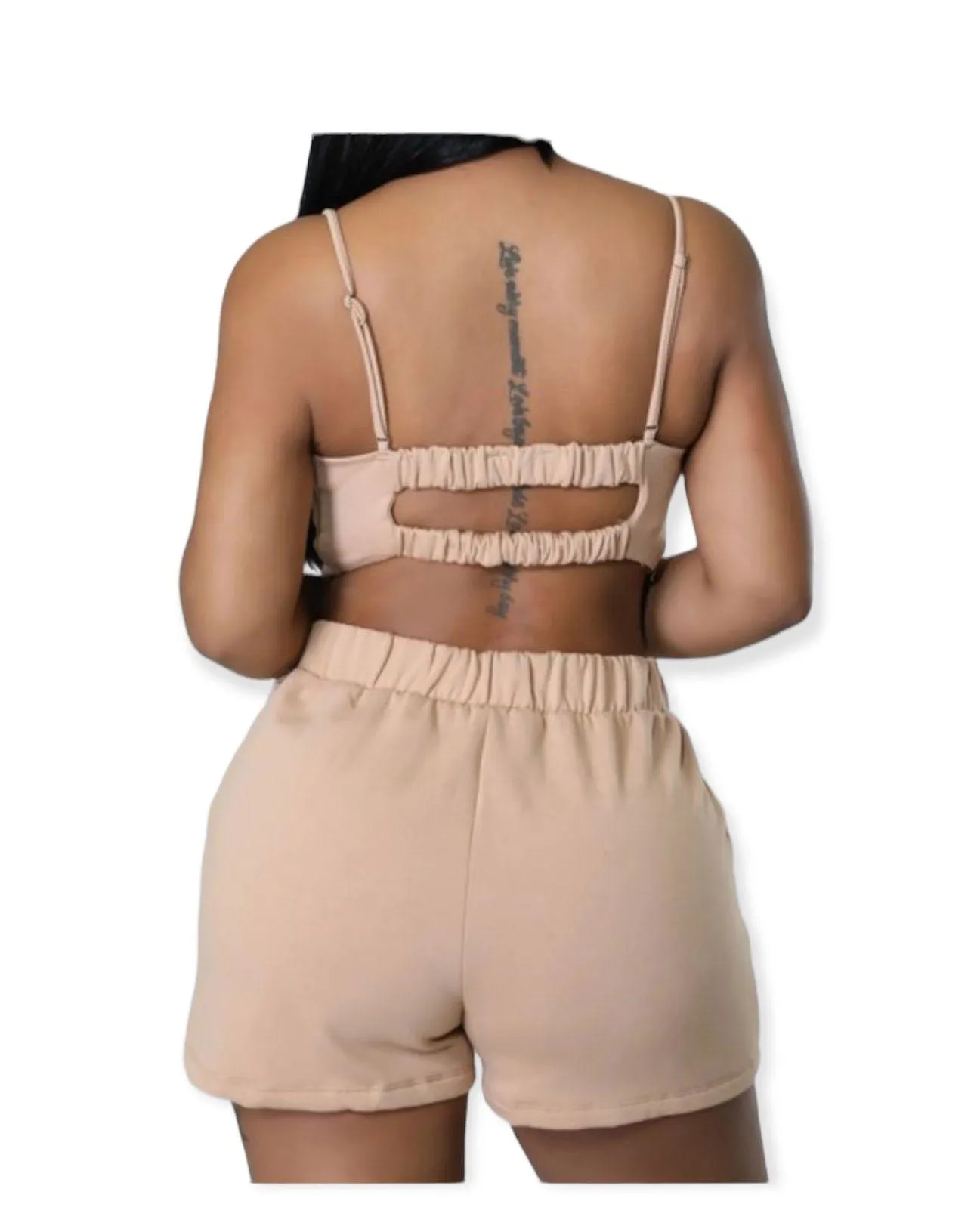 Crossed Black Two Piece Set - Image 2