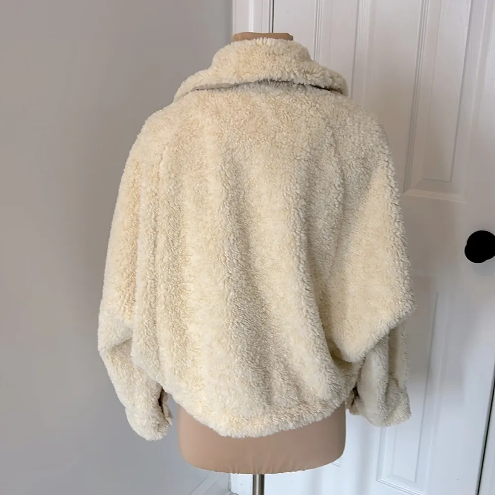 We The Free Teddy Swing Jacket Cream - Image 6