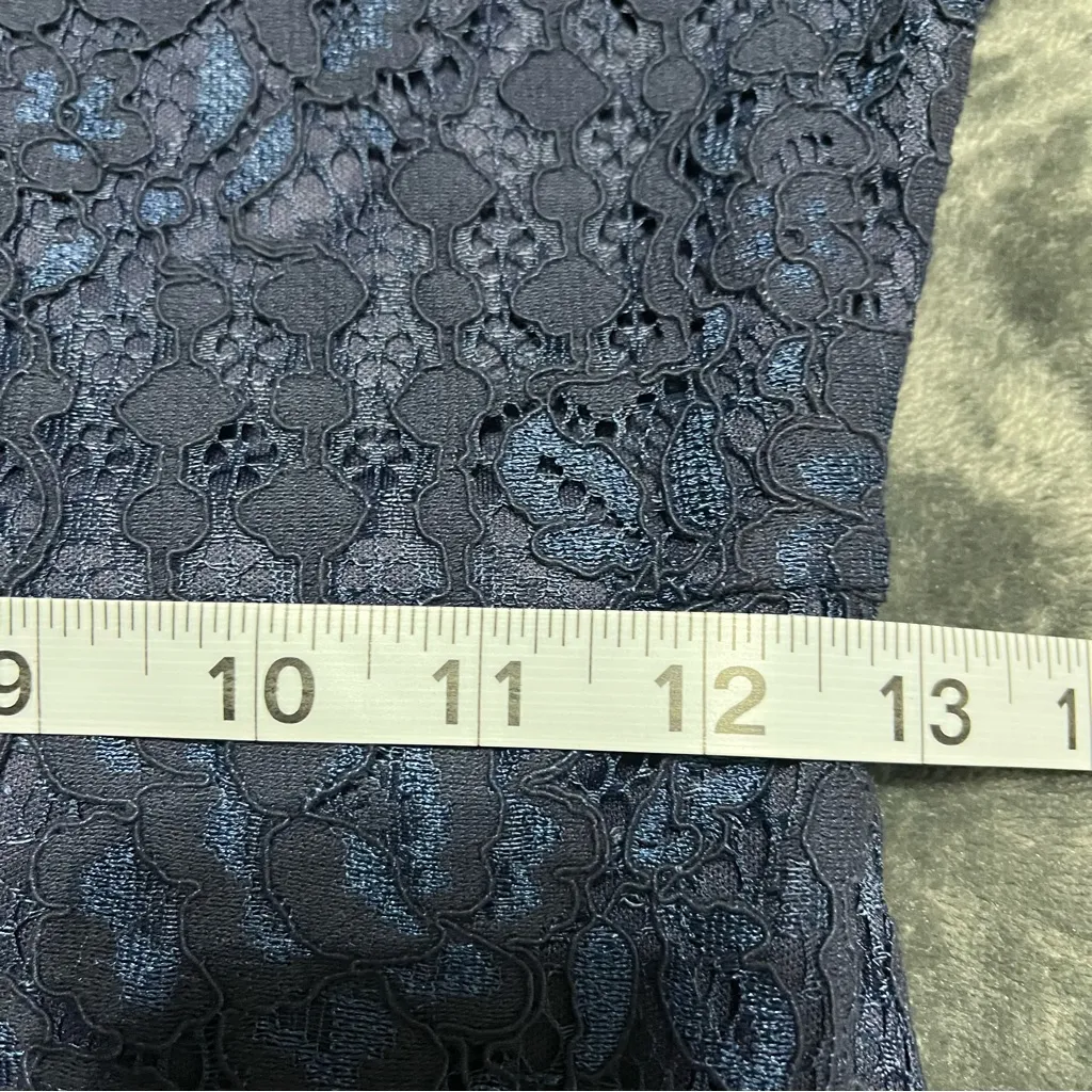 Lulu’s Tatianna Navy Blue Lace Short Sleeve Mini Dress Size XS - Image 11