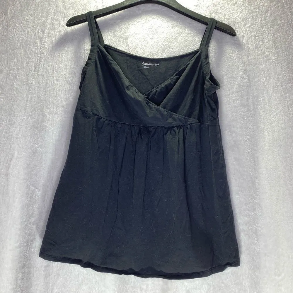 Gap  Maternity Black Nursing Top - Image 4