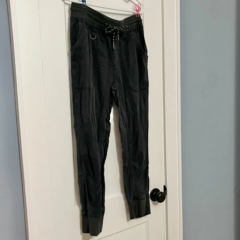 Anthropologie Pilcro pull on drawstring jogger navy size small gorpcore lounge - Image 2