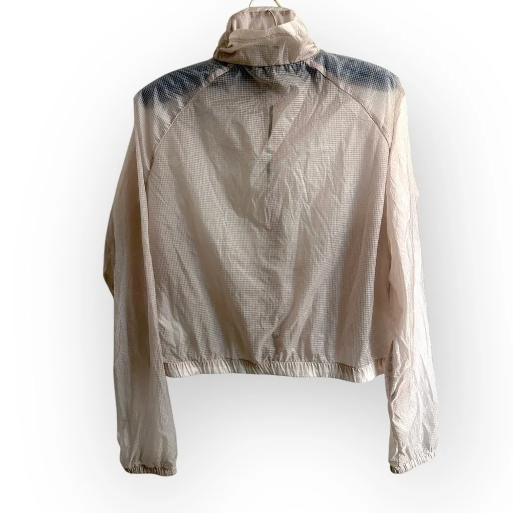 NIKE limited edition GEM Packable lilac lightweight hooded full zip jacket M top - Image 12