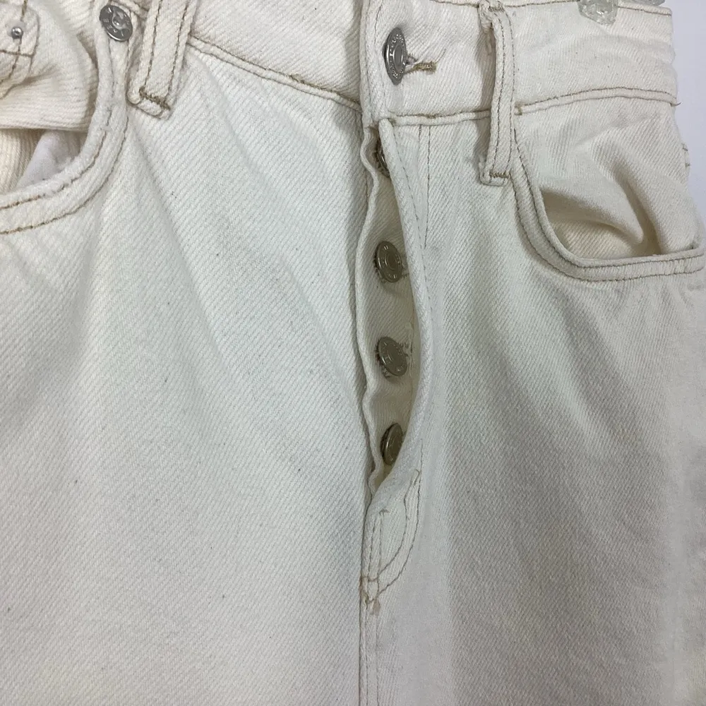 We The Free Ranger Ripped Crop Wide Leg Jeans Size 26 - Image 4