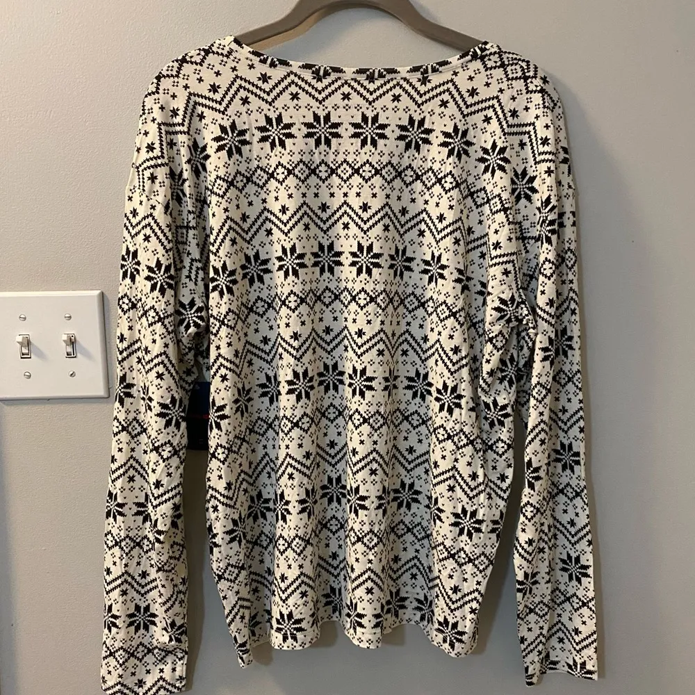 Tommy John Second Skin pj set size medium. Silky, luxe, modal stretch. Pockets. Black - Image 5