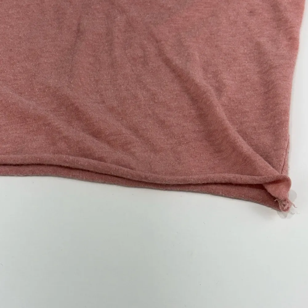 Flo Grown Sunrise to Sunset Crop Top Graphic Tee raw hem S Orange Size M - Image 8